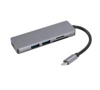 USB-C Dock 2x USB3.0 4K30Hz Scheda di memoria 2TB Hub