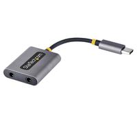 USB-C Dual Cuffie Splitter USB-C A 2x 3.5mm Con Ingresso Mic USBC-AUDIO-SPLITTER
