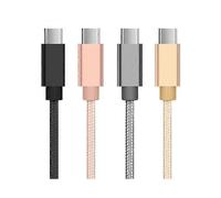 USB C Extra Strong Charging Cable Black 1 Meter - Durable and Fast