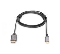 Adattatore Usb-C - Hdmi 18 M 4K/30Hz Nero Alloggiamento In Metallo