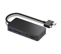USB C HUB 11 in 1 Docking Station con LAN DP 4K HDMI VGA 3.5mm Jack per cuffie 3 USB3.0 USB C PD Dati di ricarica SD/Micro SD Card Reader Adapter per Surface Pro 4/5/6