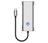 USB C Hub For Laptop - Portatile USB C Splitter per Laptop | Data Transmission Adapter Station Espande Presenters Professionals Tech Enthusiasts Students Business Meetings Office And Home