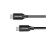 USB-C-Kabel Typ C 1m PD 100W 5A Kruger&Matz