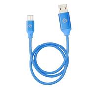 USB-C LED light Cable in Blue by FLOATING GRIP (0,5M) (Electronic Games)