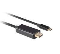 Adattatore USB C con DisplayPort Lanberg CA-CMDP-10CU-0030-BK 3 m Nero