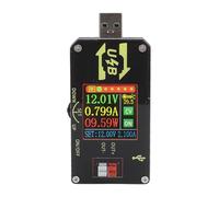 USB C Meter, Voltage Current Load Tester with 144. Inch LCD Color Screen, DC35. 15V Input 060. 3000V. Output, Accuracy USB C Tester for and Electrical Devices