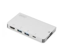 DIGITUS DA-70867 - Docking station, USB-C.