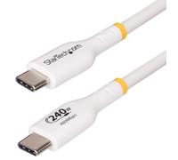 Usb-C Spina A Spina 240W Pd Epr Cavo di Carica, 3M Bianco - USB2EPR3MW