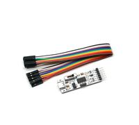 USB C to TTL Serial Adapter with FT232RL, 1.8V/2.5V/3.3V/5V Multi Level USB to UART Converter, TX RX CTS RTS DTR DSR DCD, 0V Low Level, ESD Protection, 3Mbps