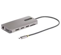 Usb-C Triplo Display Multi Ingresso Adattatore 4K/USB / Lan / SD / Pd