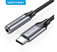USB -C Venzione A Jack 3,5 mm DAC 5 - Fidelity audio elevato - Chip audio professionale - Compatibilità universale - colore gr