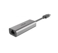 ASUS Adattatore USB Ethernet 2.5G (USB-C2500) Connessione di rete LAN cablata per Mac OS, Linux, Windows, retrocompatibile su 2.5G, 1G, 100Mbps, ideale per il gioco