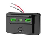 Usb Car Charging Adapter with Quick Power 12v-24v Socket for Recreational Vehicle