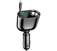 USB Car Phone Charger, Super Fast Charge, Built-in Smart Chip