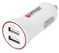 USB Caricabatteria Da Auto, 2x USB A, 5V, 1A/2.4A - 2.900610-E