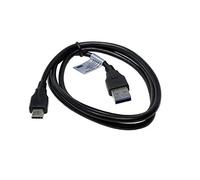 USB Cavo compatibile con Doro Leva X10, 1 metro, USB 3.0, trasferimento e ricarica rapidi