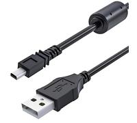 USB Cavo di Ricarica 8 Pin per Fotocamera 150cm Cavo Dati UC-E6 compatibile con Olympus, Fuji, Konica Minolta, Nikon Coolpix, Panasonic, Pentax, Sony