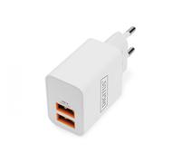 E_0001_7956922 Digitus Digitus Caricatore USB 2x USB-A, 15,5W Informatica