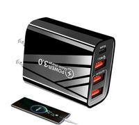 USB Charger Block, Fast Multiport Charging, 2.95x1.77 Inches Consumer Electronics Device, Portable Device for Home Car Office Tablet Travel Family Desktop Computer Power Solution