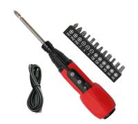 USB Charging Electric Screwdriver, Compact Power Tool and Home Repairs, Lightweight Cordless for Fixing Doors, Panel, Lights, and Small Electronic Maintenance Projects