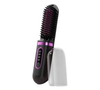 Usb Charging Straightener, Multifunctional Hair Straightener Comb, Portable Straightening Brush, Electric Hair Straightening Brush, Lightweight Wireless Hair Straightening Brush for Easy Use
