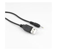 USB Compatible With DC Canna del tappo di alimentazione Converti in 2,5*0,7 mmmm/cc 2,5x0,7 Stato di forma a L di forma a destra in nevoso cavo del connettore del cavo ( Size : 1M , Color : Black stra