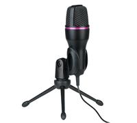 USB Condenser Microphone, USB Microphone for, Smart Noise Canceling Electronic Accessory for Voice Calls, Remote Video Conferencing, Game Voice Recording, Plug and Play