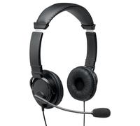 USB Cuffie Stereo con Microfono, Nero - K97601WW