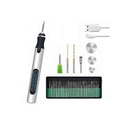 Usb Customizer Professional Engraving Pen 30 Bits, Rechargeable Engraving Pen Cordless, Engraver Tool for Metal Y