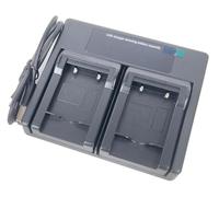 USB Dual Batteria Caricabatterie per NP-45 NP45 NP-45A NP-45B NP-45S Li-40B Li-42B EN-EL10 KLIC-7006 NP-80 NP-82 D-Li63 D-Li108 FinePix Exilim Easyshare Optio Xacti Series Digital Camera