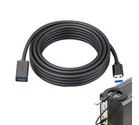 USB Extension Data cable- USB Male Female Cord, 19.69 In 5Gbps High Speed Transfer Wire, Plug And Play Adapter Cable, Tinned Copper Durable Build With Stable Signal | For Computer Scanner Printer Key
