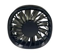 USB Fan - USB Heater Fan Heaters For Car, USB Rechargeable Portable Heater Fan Heaters For Car, Air Circulation Fan, USB Powered 3 Speed Car Vent Quiet Cooler With Colorful Light For Vehicle Truck