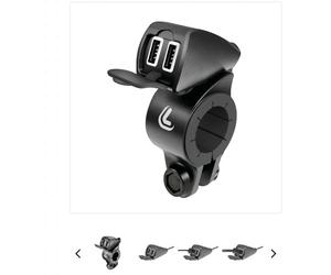 USB-FIX TREK lampa cod.38828 nero