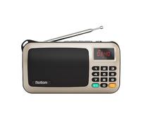 USB FM Radio Handsfree Full-Band con Display a LED Torcia di emergenza