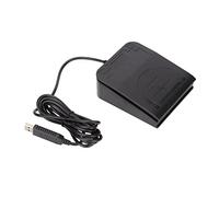 USB Foot Switch Pedal, Single High Sensitivity Multifunctional Ergonomic Pedal for Games Photobooth, Easy to Use with USB A Interface, sturdy Photoelectric Switch, Wide Applicatio