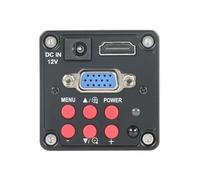 USB HDMI VGA 1080P IMX307 Microscopio Video Industriale Telecamera C Mount Obiettivo for Telefono Tablet PC PCB IC Osservazione Saldatura Riparazione(130X Lens)