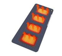 USB Heated Cushion - 35.43 Inches Bleacher Pad | Ricaricabile Heated Seat - Materiale morbido in poliestere con regolazione Warmth per lo stadio Outdoor Camping Hunting Hiking Fishing Travel Comfort