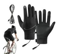 USB Heated Gloves | Snow Cold Weather Hand Warmer Gloves - Touchscreen Mitts for Biking Skiing Camping Running Sports Cycling Drivers Riding Fishing Motorcycling Snowboarding