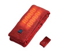 USB Heated Neck Scarf - 3 Temperature Control Thermal Wrap, Fast Heating Comfort Pad, macchina Washable Design for Men Women Adults, Neck Warmer for Home Office Outdoor Use, 31,5 x 4,33 Inches