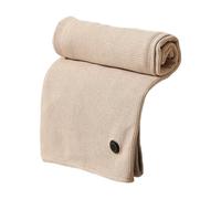 USB Heated Shawl - Electric Wrap Blanket, Warm Washable Throw, Three Temp Settings, Elderly Wife Mother, Top Performance Wellness Category, Grey Fleece Portable