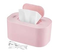 USB Heater Device LED Display, Diaper Wipe Warmer, Adjustable Temperature Wipe Holder Box, Warmer with Smart Control Feature, Appliance for Living Room Travel Nursery Daycare Outdoor Nighttime Routine