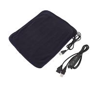 USB Heating Pad for Neck and Shoulders | 3 Heat Levels & 4H Timer | Portable Heating Pad for Back Pain Relief/Office Use/Travel | Quick Heating Electric Blanket (Navy Blue)
