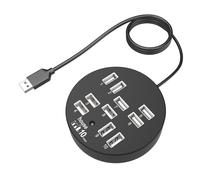 USB Hub 10-Port USB Hub Extension Multi-Portter Slitter Computer Extender USB