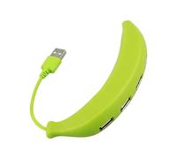 USB Hub For Laptop, USB Multiport Adapter 4-Port Hub Splitter, USB Port Expander For Laptop, USB Multiport Adapter 4-Port Hub Splitter, Faster Data Transfer, Banana Shape USB Splitter, Type C A