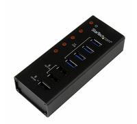 USB Hub Startech ST4300U3C3 Black