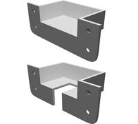 USB Hub Wall Mount Compatible with Xiaomi 3-Port Charging Station Bracket