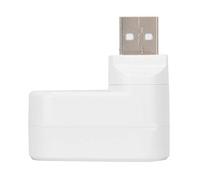 USB Hubs Porte USB 20 Mini Rotate Splitter Adattatore Hub per Mac Bianco | Multiplo porta Hub,Abs,500mAh,Compatibile USB2 5V,Slim design mini,Ingresso interfaccia,Uscita interfaccia