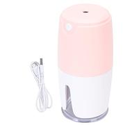 USB Humidifier with 360ML Large Capacity, Silent Aromatherapy Atomizer, Colorful Night Light and Auto Shut - Off for Car Desktop Bedroom Office (Rosa Bianco)