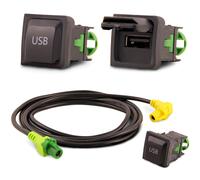 USB Installazione Blocco Interruttore Cavo Adattatore Auto Radio Adatto per Rcd