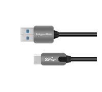 USB-Kabel 3.0 USB Typ C 100cm Kupfer OFC 5 Gb/s